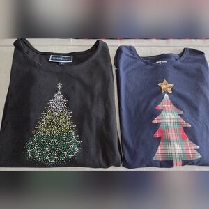 Holiday Tops Long Sleeve Size M